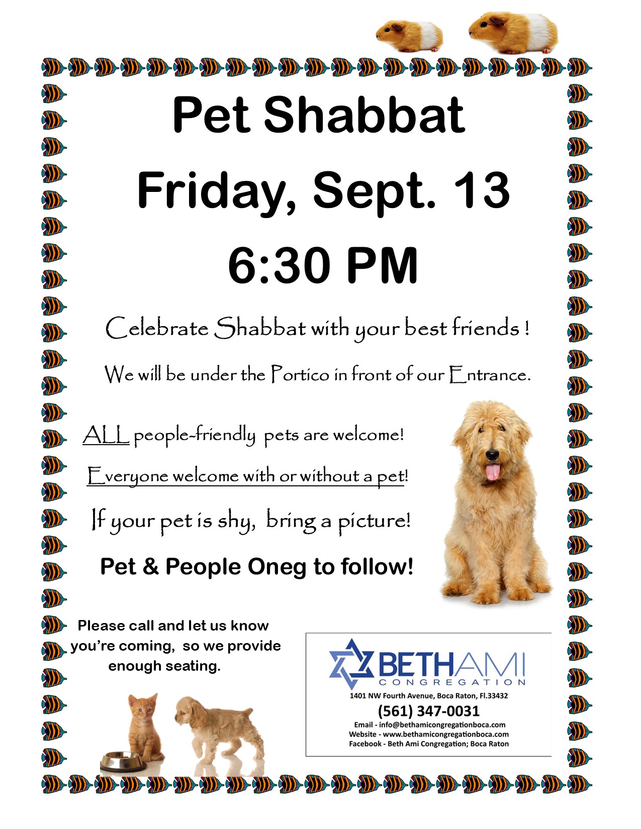 9 13 Pet Shabbat