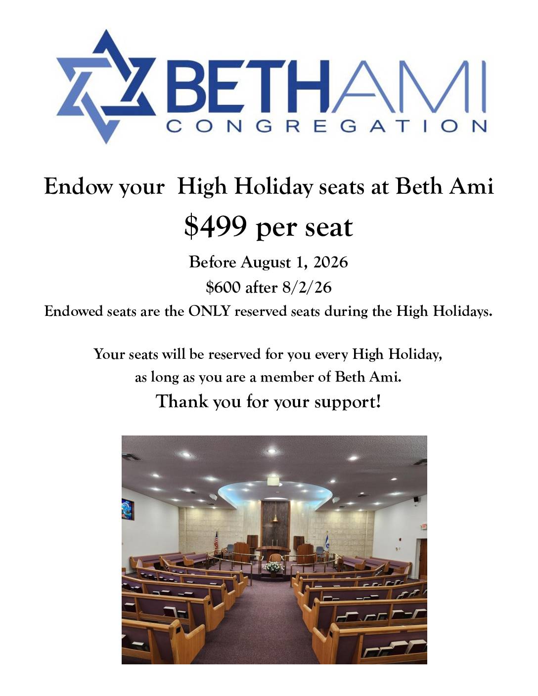 Endowed Seats