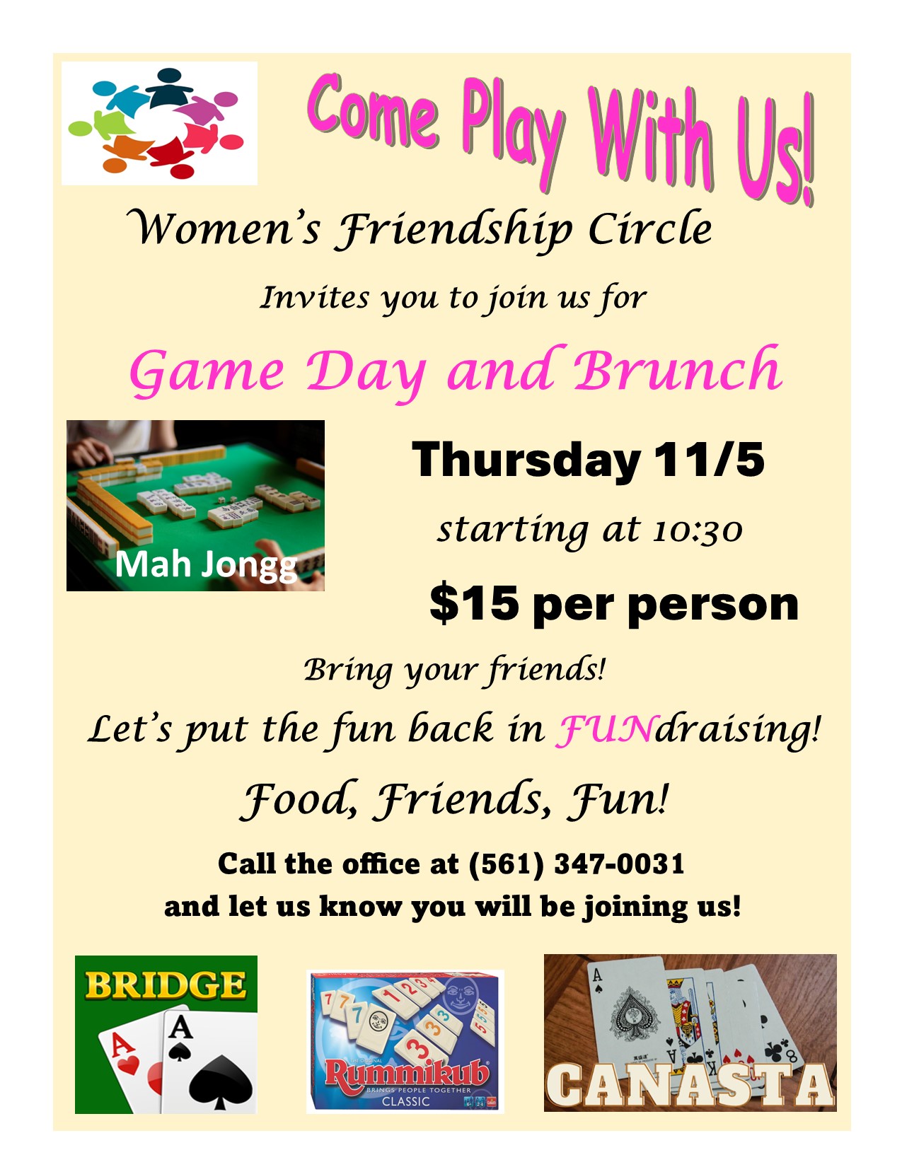 WFC Game Day & Brunch - 11/5
