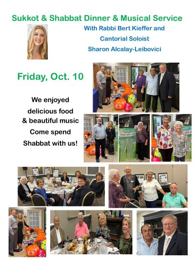 Sukkot Shabbat Dinner